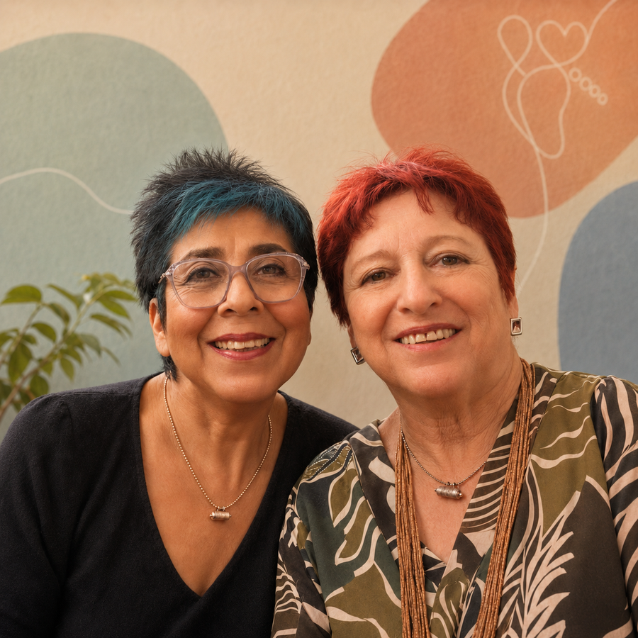 Sarah Levy Janin y Patricia Ferreyra Sosa, autoras del ebook